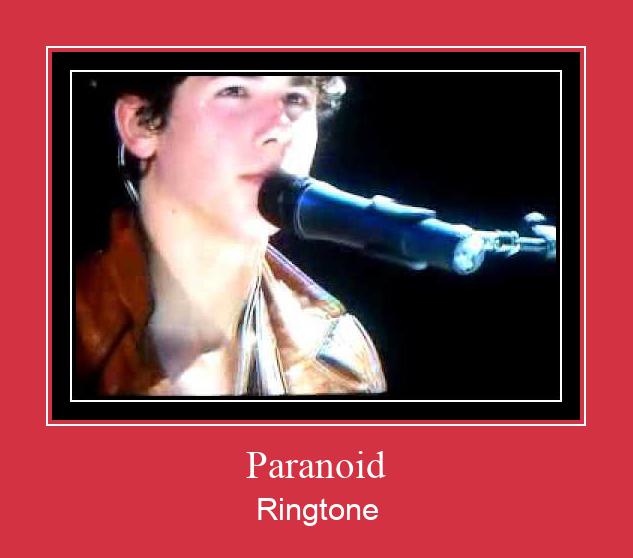 Paranoid Ringtone Muat turun percuma.