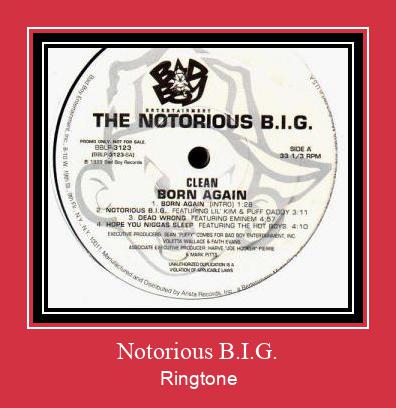 Notorious B.I.G. Ringtone Download Besplatno