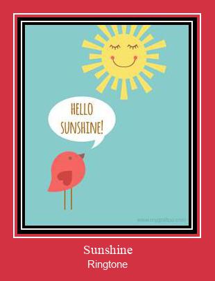 Sunshine Ringtone Download Free