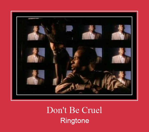 Don't Be Cruel ดาวน์โหลดริงโทนฟรี
