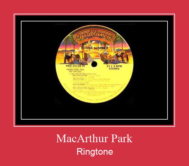 MacArthur Park ರಿಂಗ್ಟೋನ್ ಡೌನ್ಲೋಡ್ ಉಚಿತ