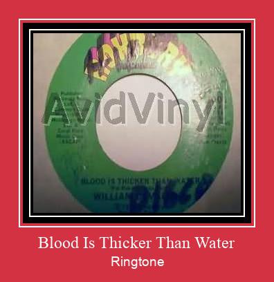 Blood Is Thicker Than Water Csengőhang letöltés ingyenes