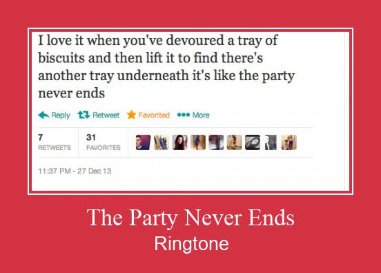 The Party Never Ends Suoneria Download gratuito.