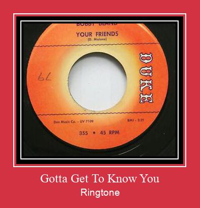 Gotta Get To Know You Ringtone Download Besplatno