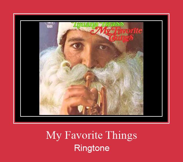 My Favorite Things ดาวน์โหลดริงโทนฟรี