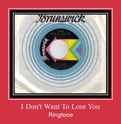 I Don't Want To Lose You Suoneria Download gratuito.