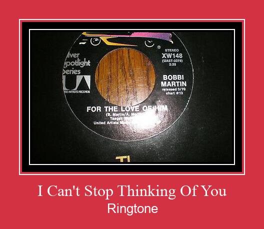I Can't Stop Thinking Of You 着信音を無料でダウンロード