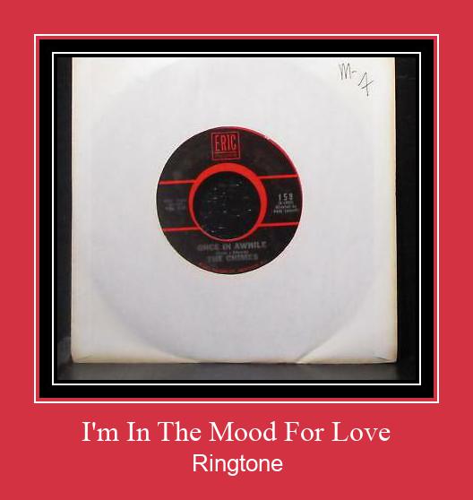 I'm In The Mood For Love ringtone دانلود رایگان