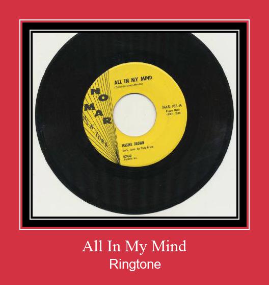 All In My Mind Ringtone Muat turun percuma.