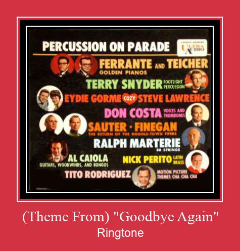 (Theme From) 'Goodbye Again' ringtone دانلود رایگان