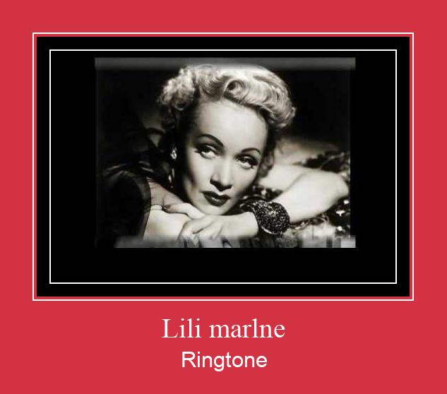 Lili Marlne צלצול הורד חינם