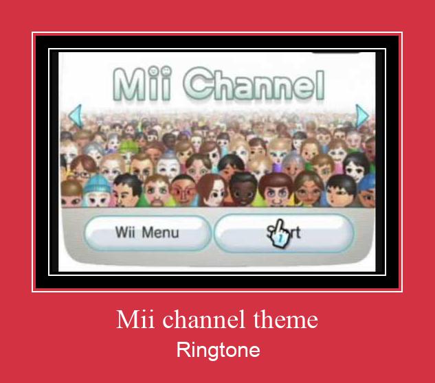 Mii Channel Theme Ringtone atsisiųsti nemokamai