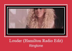 Louder (Hamilton Radio Edit) Ringtone allalaadimine tasuta