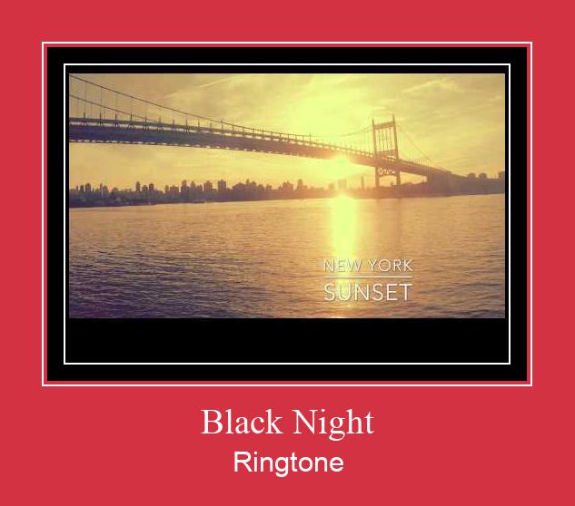 Black Night Zil sesi indir ücretsiz