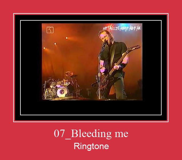 07_Bleeding Me Ringetone Download GRATIS.