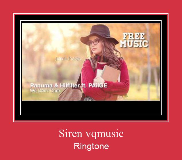 Siren Vqmusic Toque baixar grátis