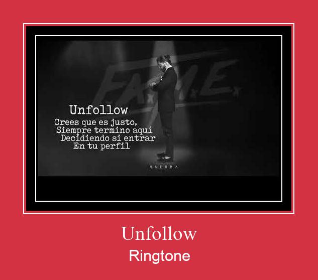 Unfollow Ringtone atsisiųsti nemokamai