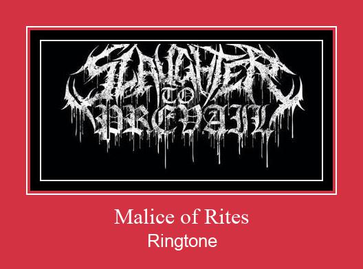 Malice Of Rites Ringtone atsisiųsti nemokamai