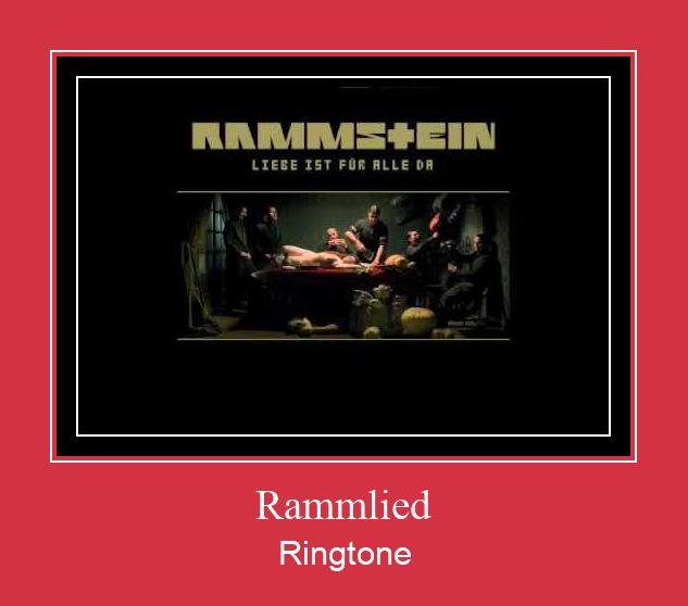 Rammlied Ringtone Download Free