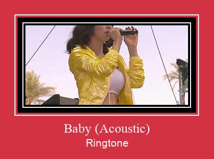 Baby (Acoustic) צלצול הורד חינם