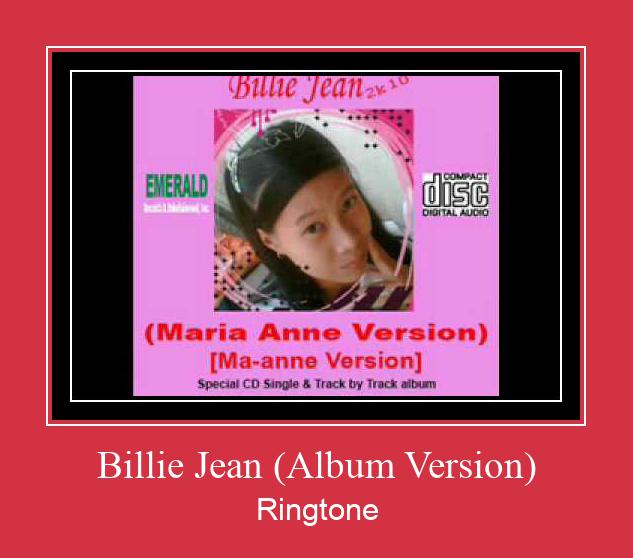 Billie Jean (Album Version) Vyzvánění ke stažení zdarma
