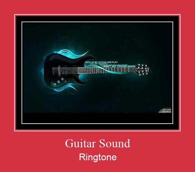 Guitar Sound Ringtone Download Besplatno