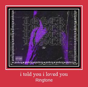 I Told You I Loved You Рингтоне Бесплатно бесплатно