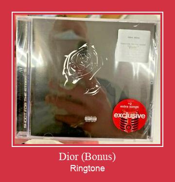 Dior (Bonus) ரிங்டோன் பதிவிறக்க இலவச