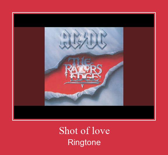 Shot Of Love ringtone دانلود رایگان