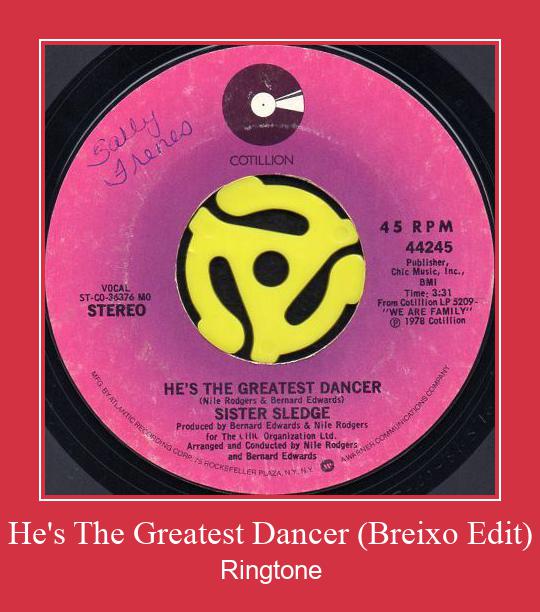 He's The Greatest Dancer (Breixo Edit) ರಿಂಗ್ಟೋನ್ ಡೌನ್ಲೋಡ್ ಉಚಿತ