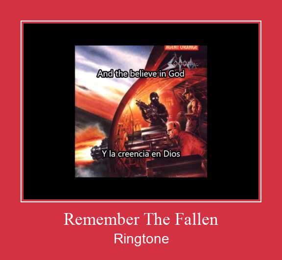 Remember The Fallen Ringtone Download Proste.
