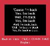 Back In Black LYRICS DOWNLOAD ton de apel