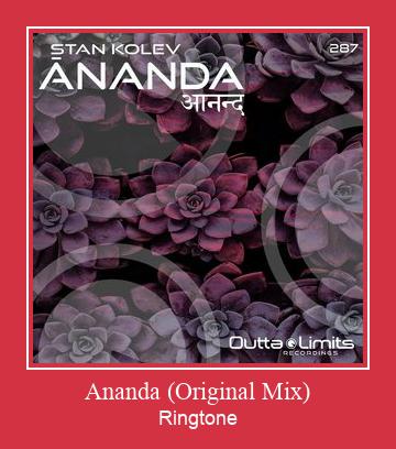 Ananda (Original Mix) Ringtone allalaadimine tasuta