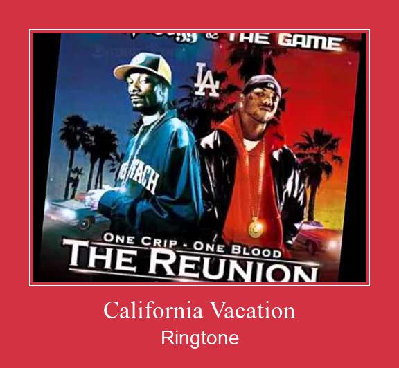 California Vacation ரிங்டோன் பதிவிறக்க இலவச
