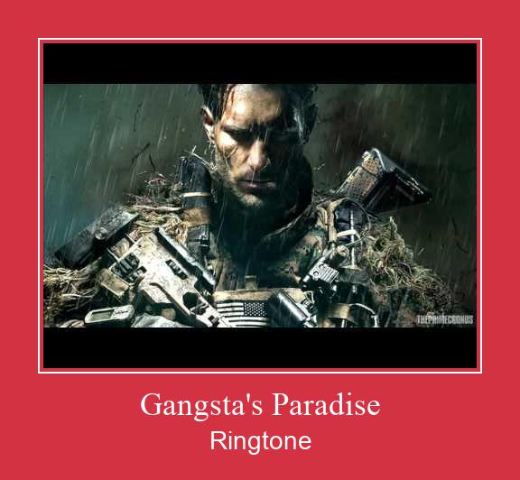 Gangsta's Paradise צלצול הורד חינם