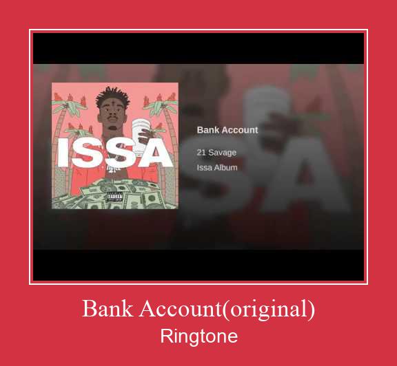 Bank Account(original) Nada Dering Unduh gratis