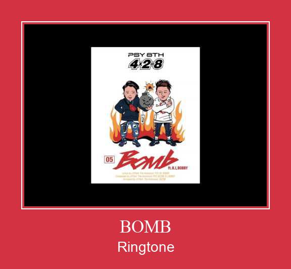 BOMB 着信音を無料でダウンロード