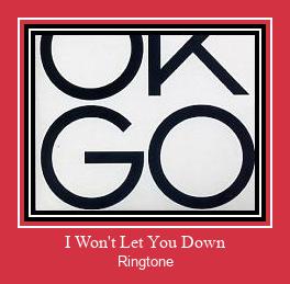 I Won't Let You Down Ringtone Download pulsuz