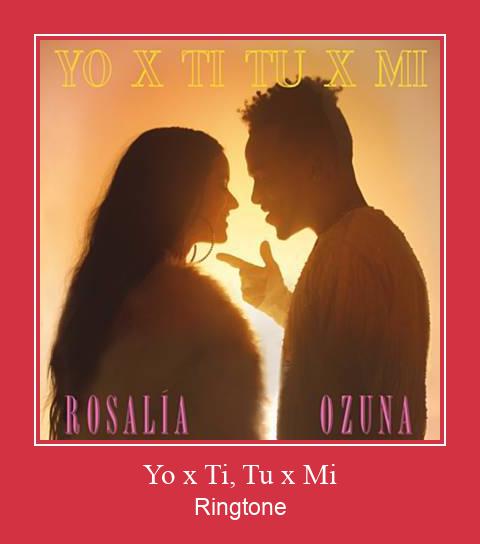 Yo X Ti, Tu X Mi צלצול הורד חינם