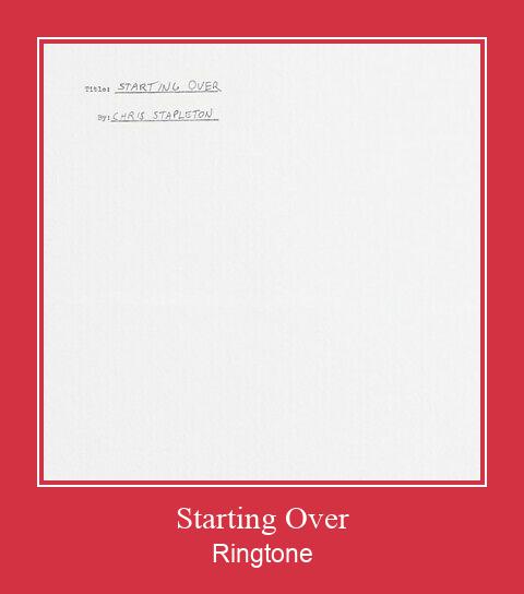 Starting Over Vyzvánění ke stažení zdarma