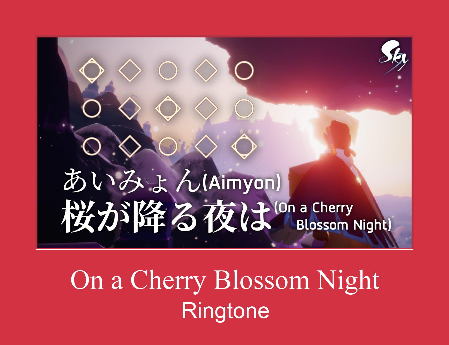 On A Cherry Blossom Night Ringtone Завантажити безкоштовно