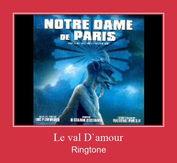 Le Val D`amour צלצול הורד חינם