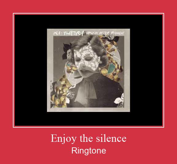 Enjoy The Silence צלצול הורד חינם