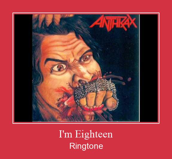 I'm Eighteen Рингтон Скачать бесплатно