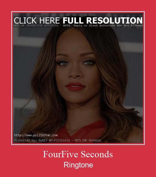 FourFive Seconds  Ringetone Download GRATIS.