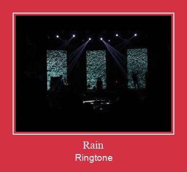 Rain ดาวน์โหลดริงโทนฟรี
