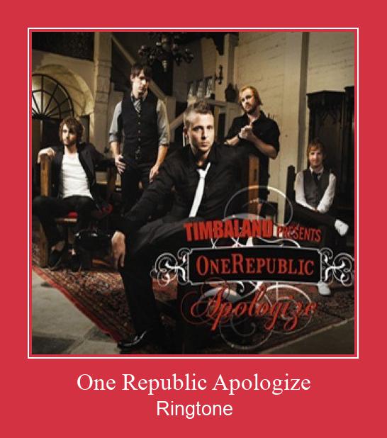 One Republic Apologize Ringtone Ladda ner gratis