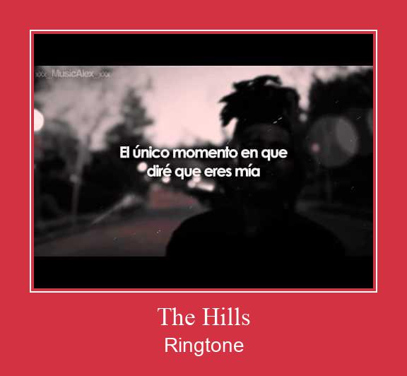 The Hills ರಿಂಗ್ಟೋನ್ ಡೌನ್ಲೋಡ್ ಉಚಿತ