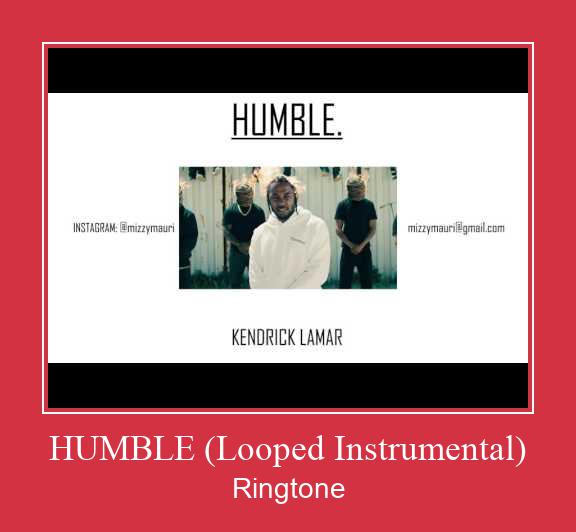 HUMBLE (Looped Instrumental) Zvana signāls lejupielādēt bezmaksas