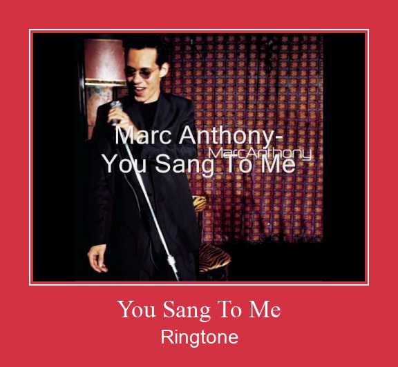 You Sang To Me Zil sesi indir ücretsiz